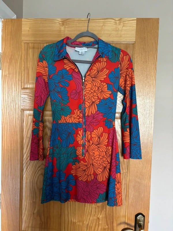 Never Fully Dressed Floral Mini Dress
