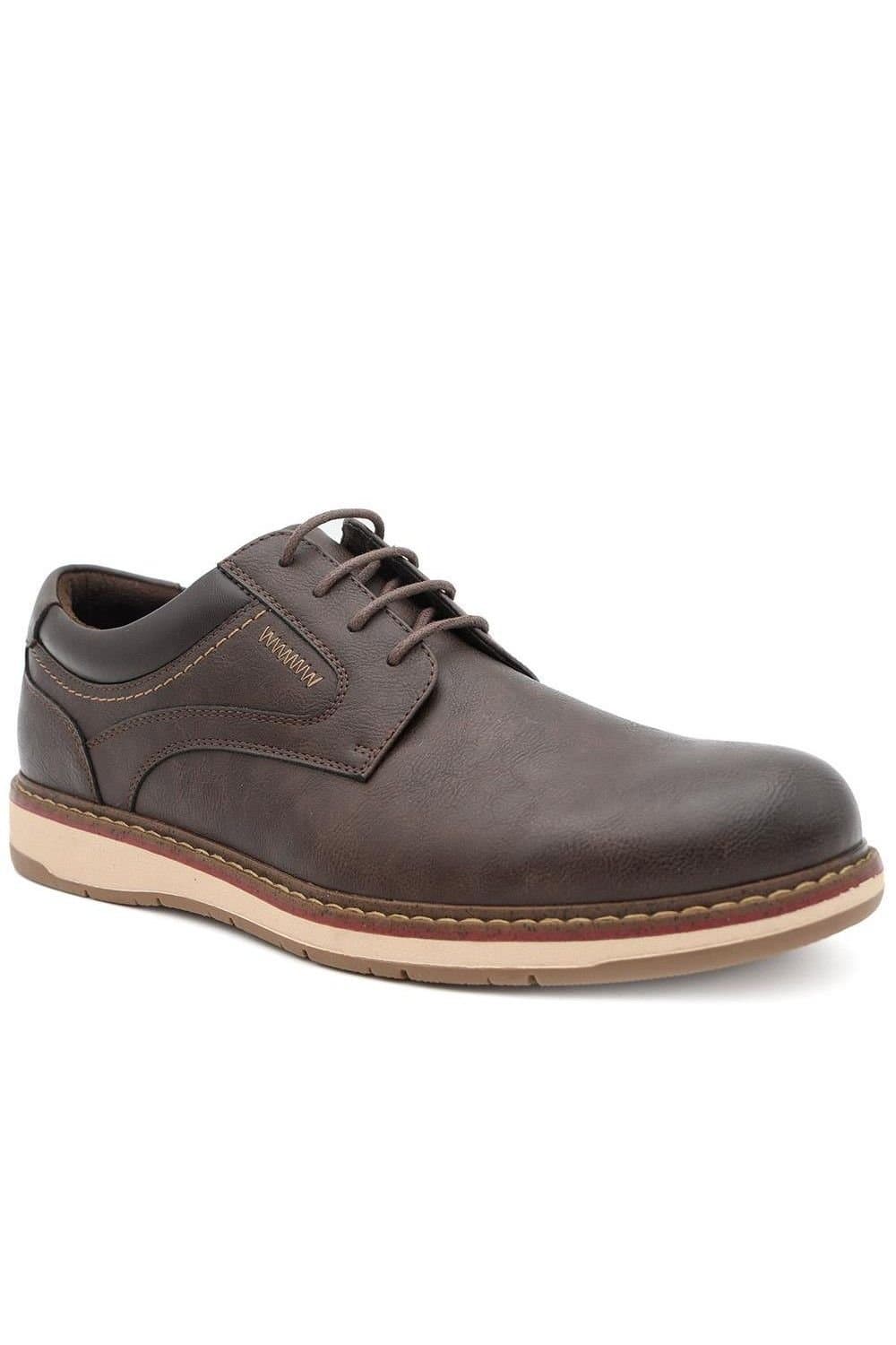Pavers Pavers Men's Casual Lace Up Shoes in Brown