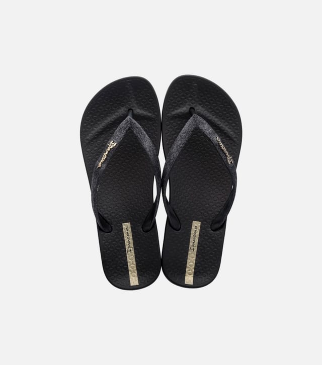 Ipanema Women's Black Anatomic Lolita Flip Flops Ipanema New Look - 2
