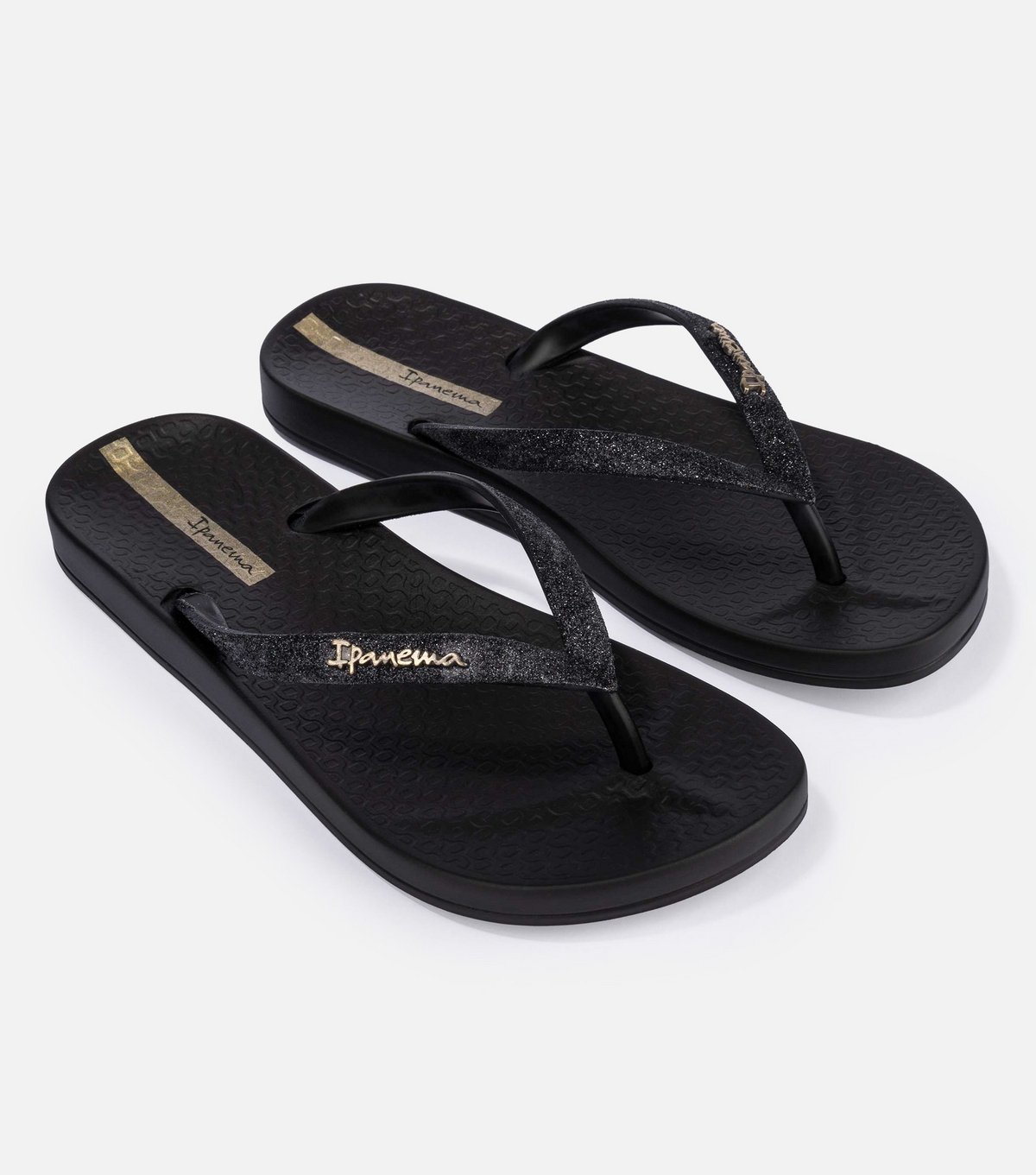 Ipanema Women's Black Anatomic Lolita Flip Flops Ipanema New Look - 4