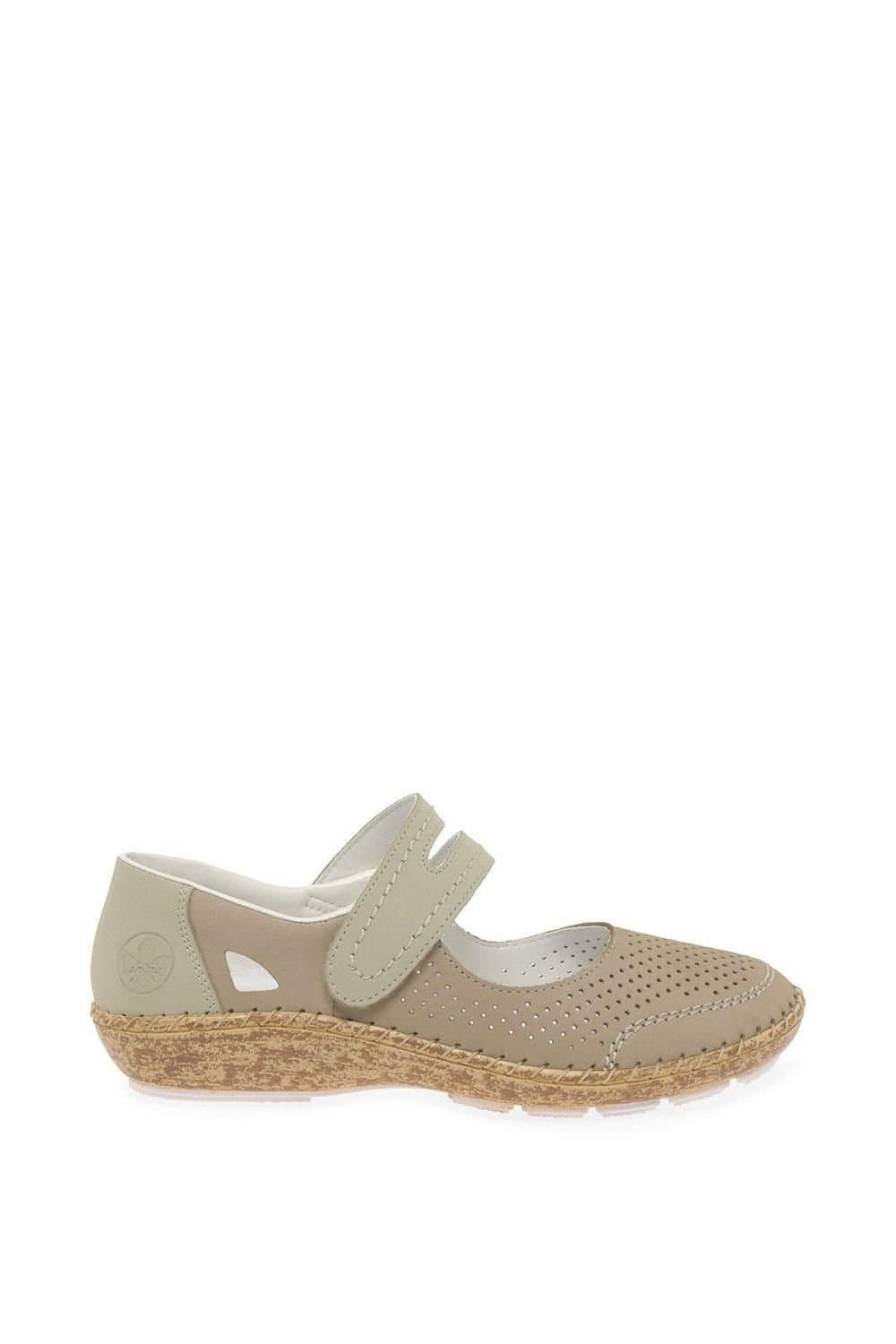 Rieker Rieker Women's 'Andrea' Mary-Jane Shoes in Beige