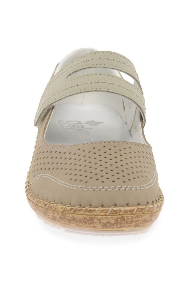 Rieker Rieker Women's 'Andrea' Mary-Jane Shoes in Beige - 3