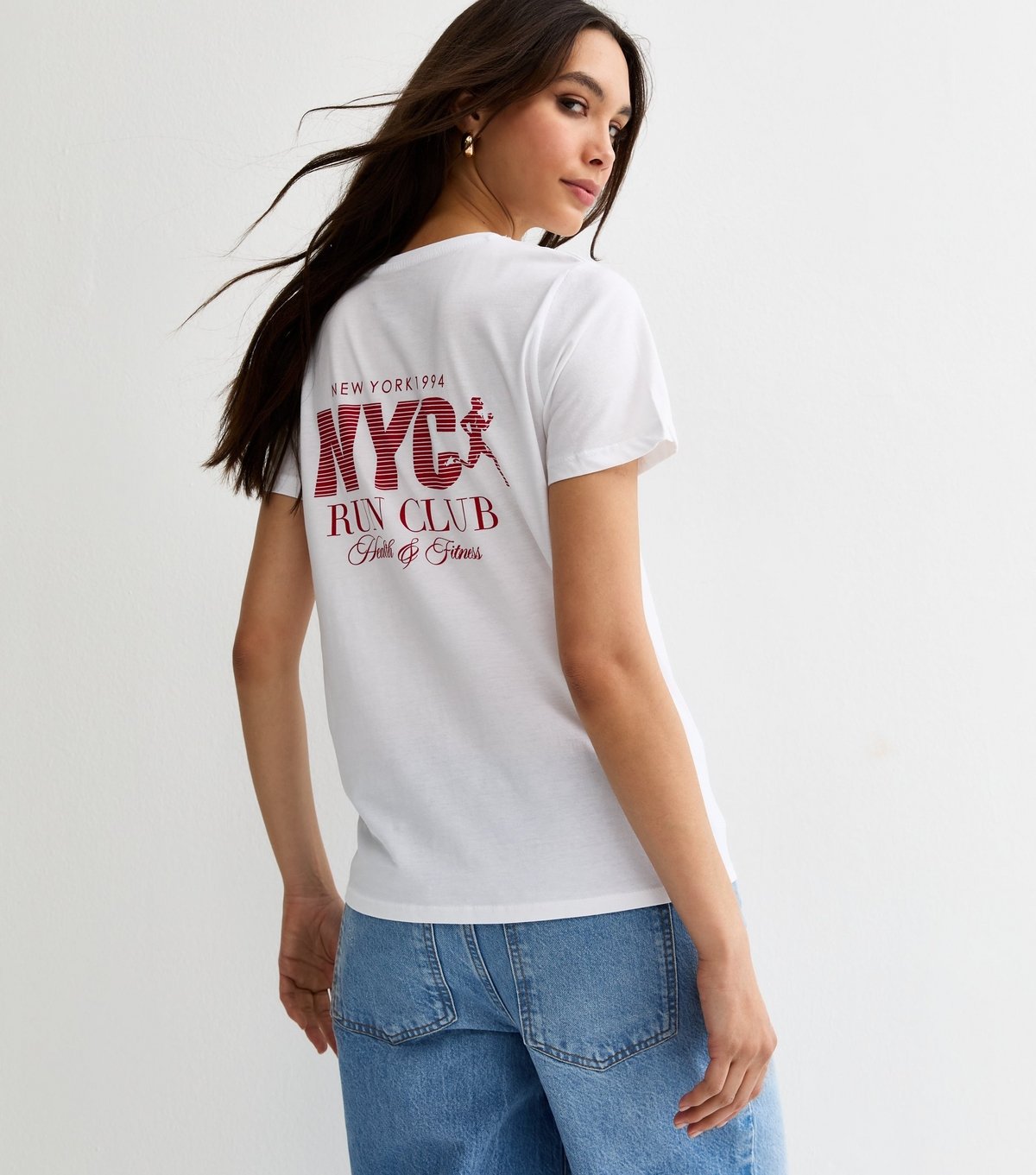 New Look Women's White NYC Run Print T-Shirt New Look - 3