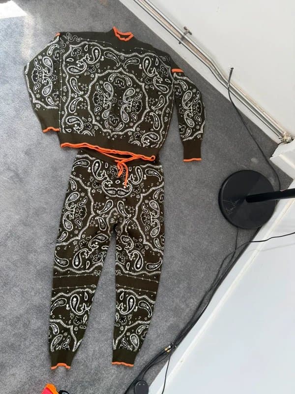Never Fully Dressed Never Fully Dressed knitted tracksuit