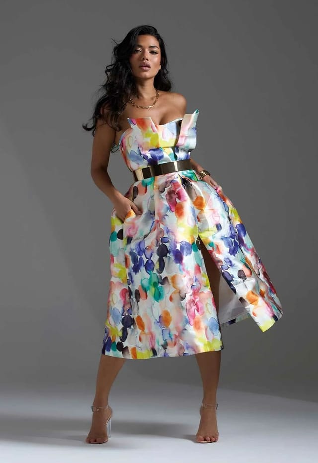 Little Black Dress Little Black Dress Women's LBD Collection The Watercolour Dress - 2
