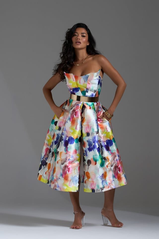 Little Black Dress Little Black Dress Women's LBD Collection The Watercolour Dress - 3