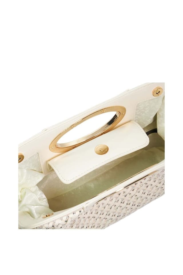 Dune London Dune London Women's 'Ellsaz' Clutch in White - 3