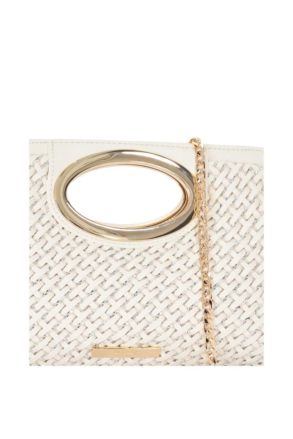 Dune London Dune London Women's 'Ellsaz' Clutch in White - 4