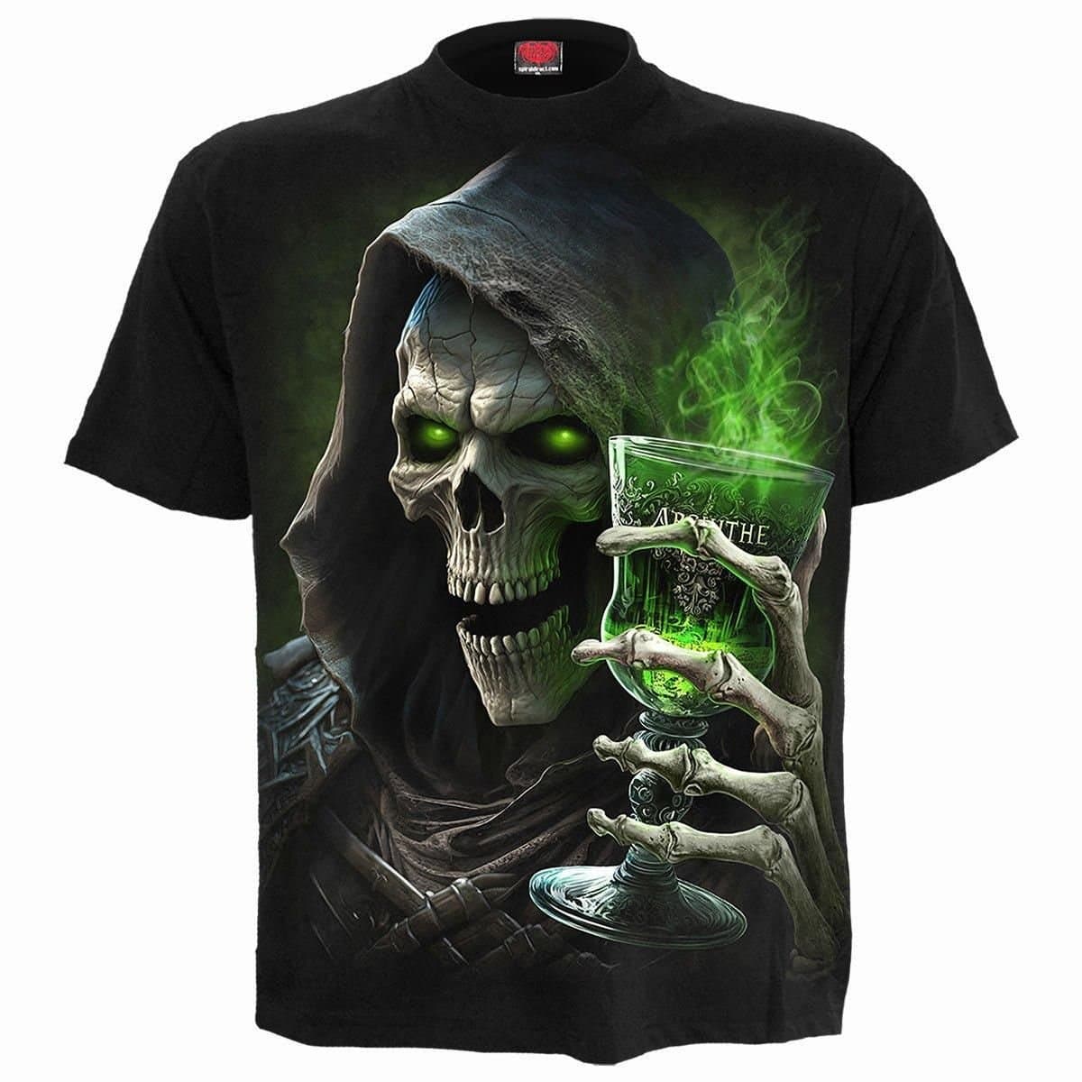 Spiral Spiral Men's THE GREEN FAIRY - T-Shirt Black