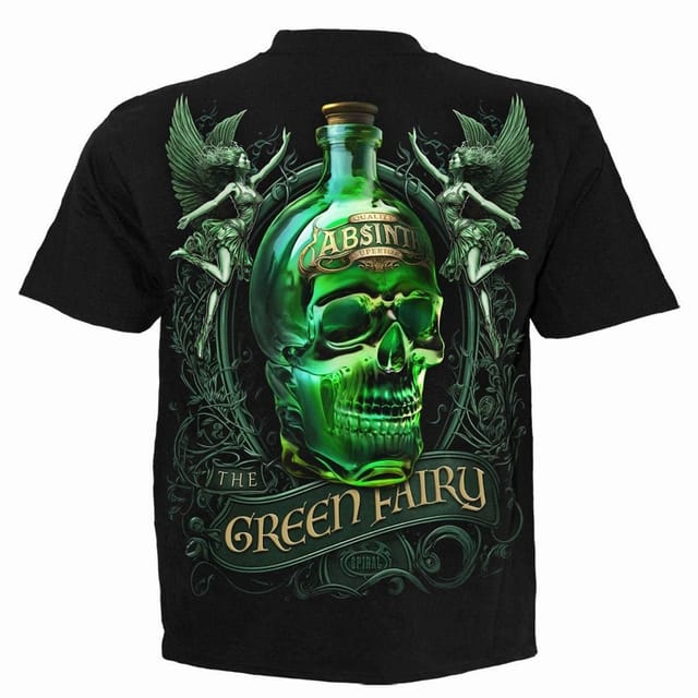 Spiral Spiral Men's THE GREEN FAIRY - T-Shirt Black - 2