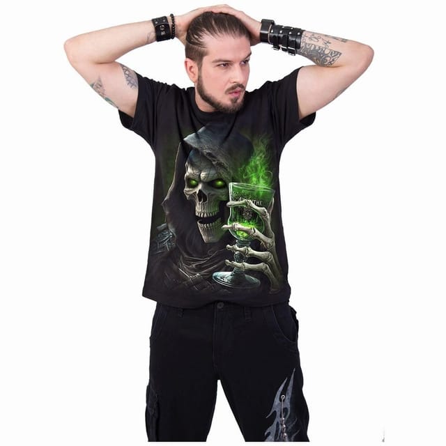 Spiral Spiral Men's THE GREEN FAIRY - T-Shirt Black - 3