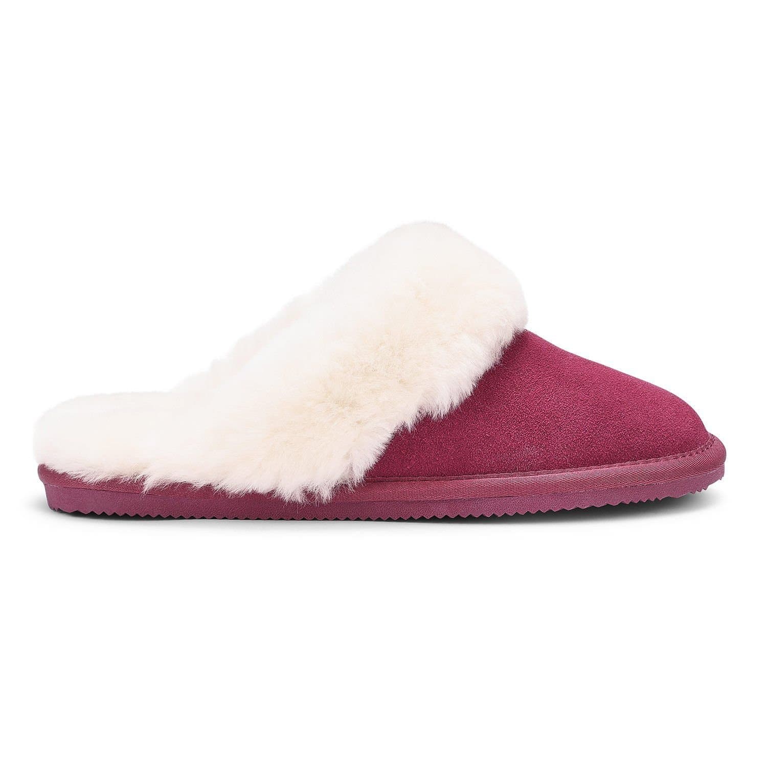 Hotter Hotter Women's 'Candy' Slippers in Maroon