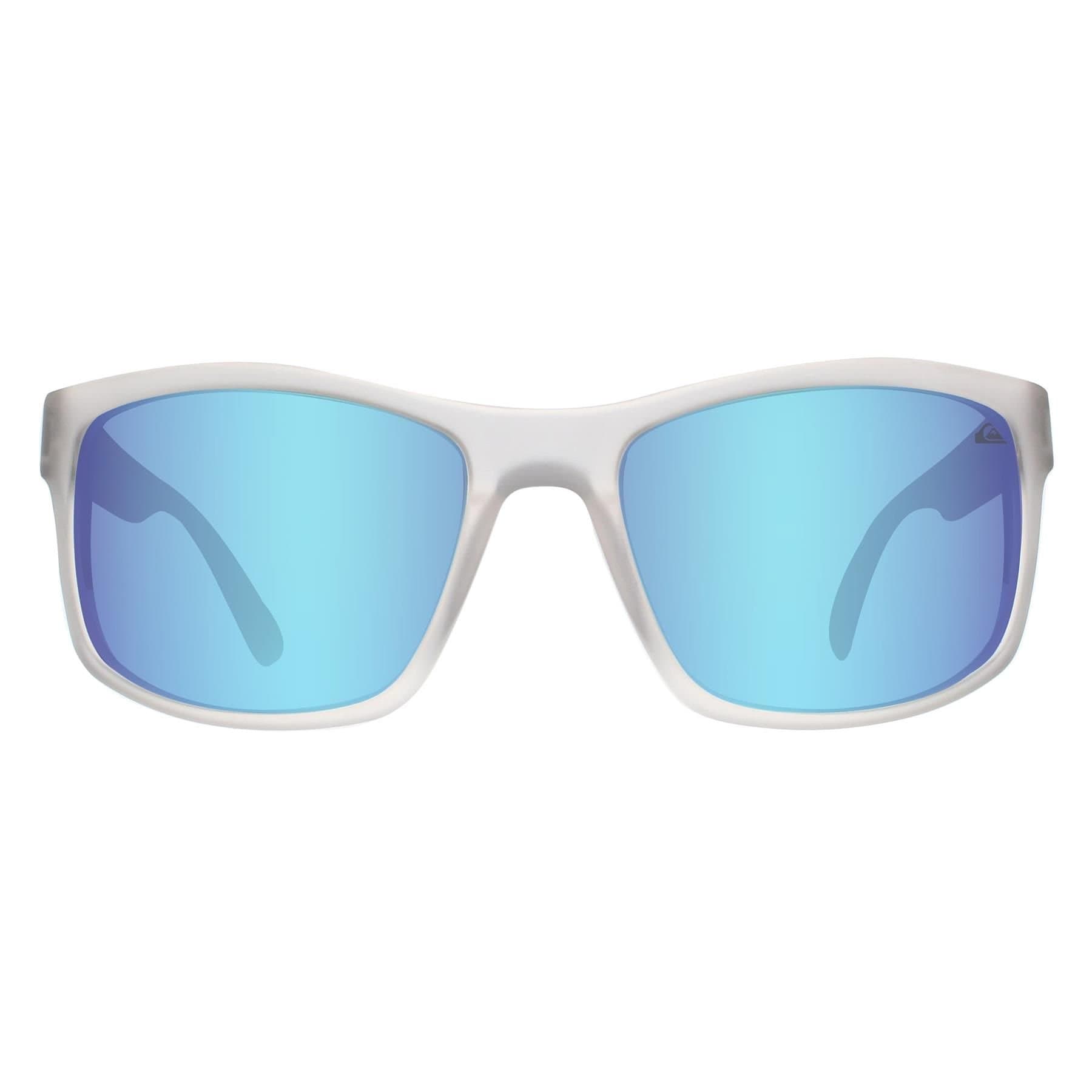 Quiksilver Quiksilver Men's Wrap Matte Crystal Blue Mirrored QS4005 in Clear