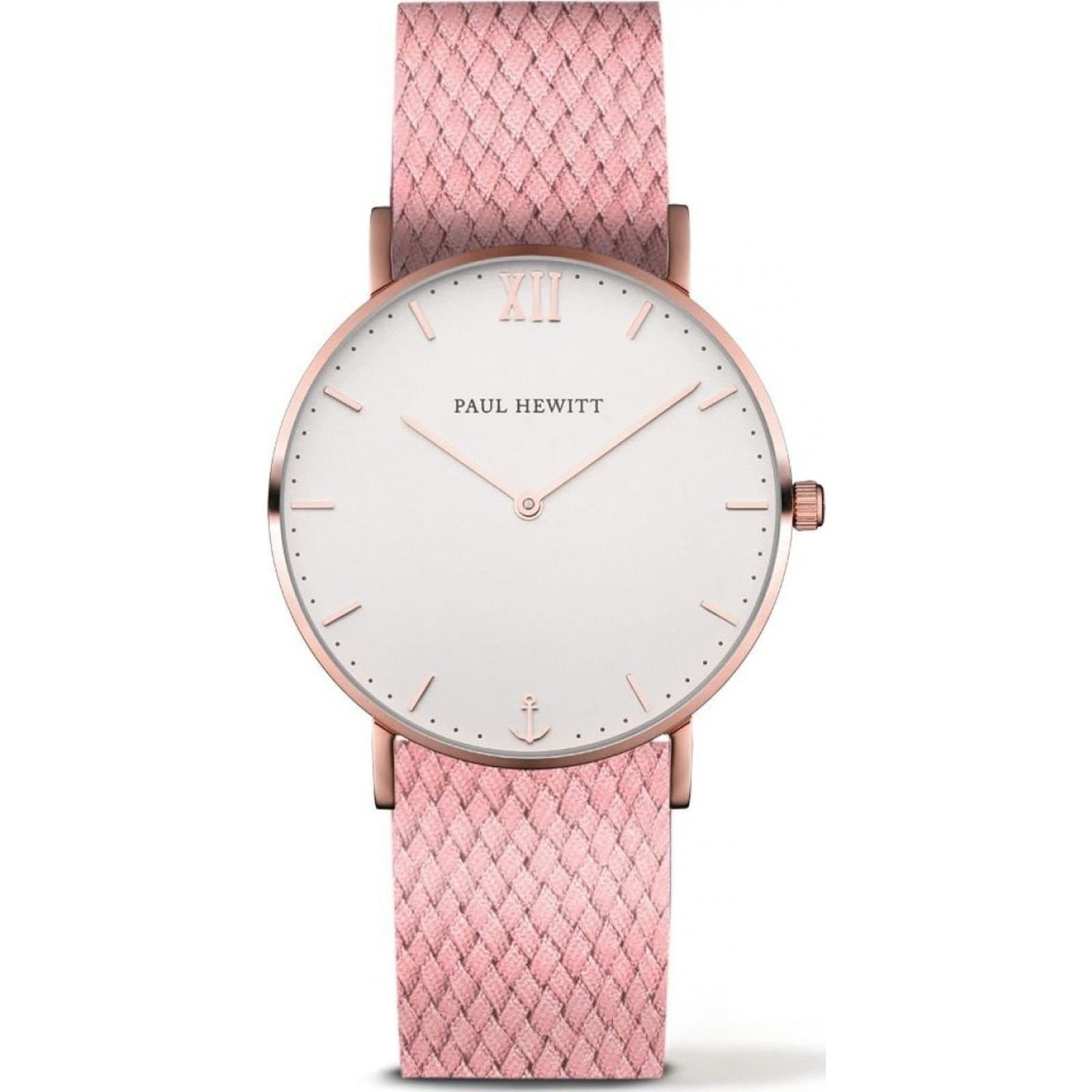 Paul Hewitt Paul Hewitt Women's SA-R-SM-W-27S Sailor Line 36mm Quartz Watch in Pink
