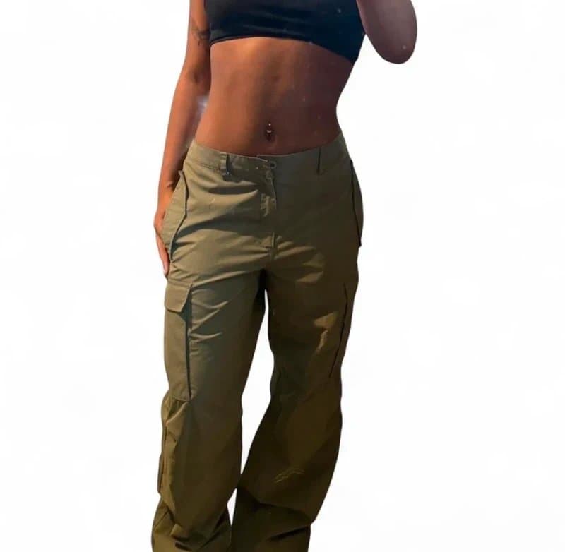 One Green cargo pants