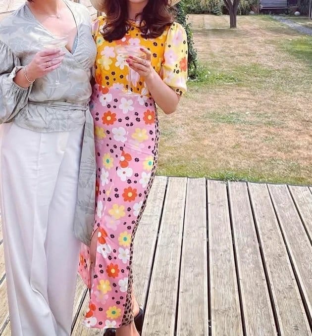 Never Fully Dressed Never fully dressed dress flowery leopard print - 1