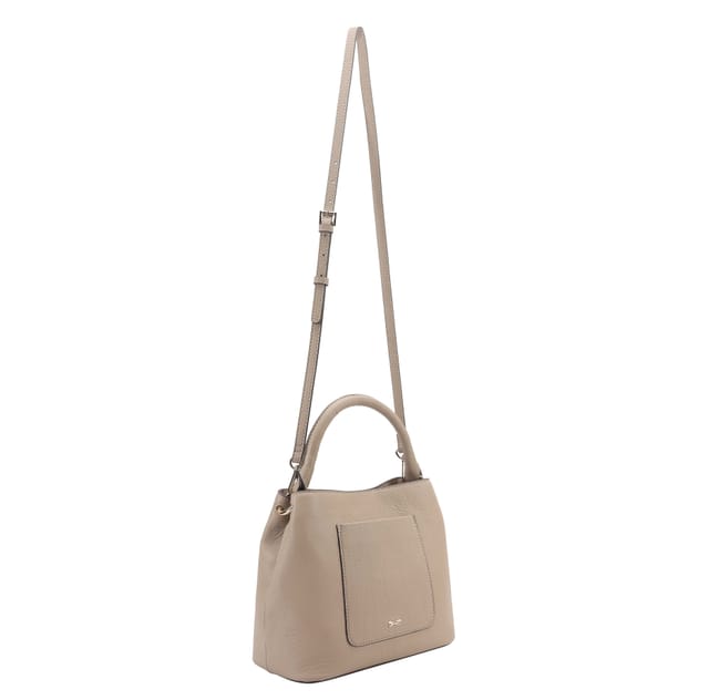 Paul Costelloe Paul Costelloe Women's Rosa Leather Multi Way Bag in Beige - 3