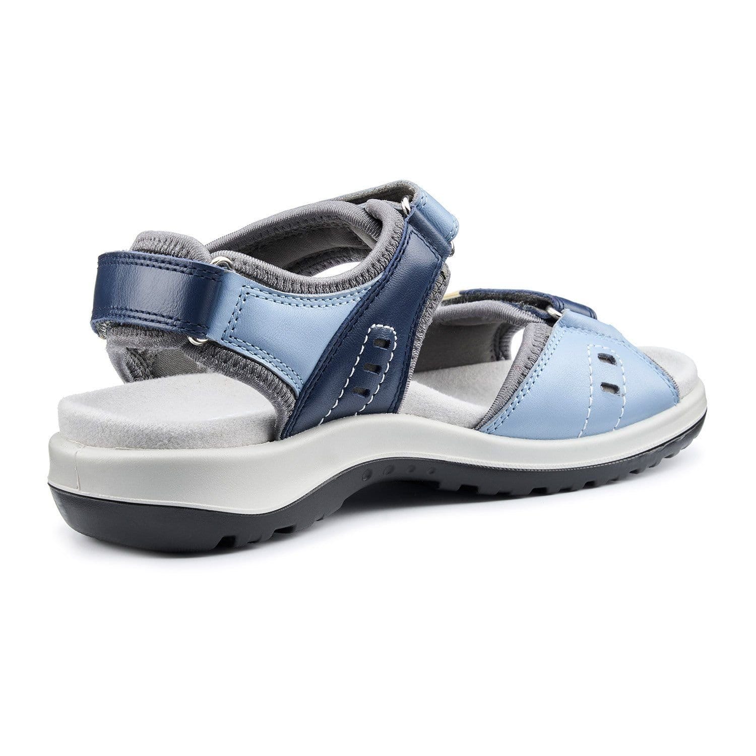 Hotter Hotter Women's Wide Fit 'Walk II' Sandals in Light Blue - 4