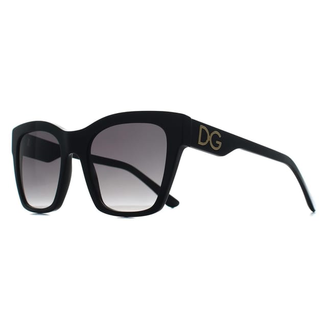 Dolce & Gabbana Dolce & Gabbana Women's Square Black Grey Gradient DG4384 - 2