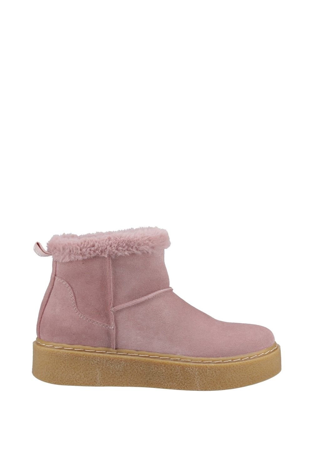 Hush Puppies Hush Puppies Women's 'Becca' Ankle Boots in Light Pink - 4