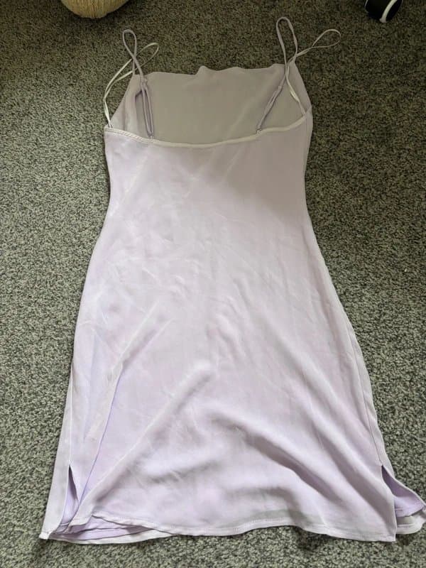 Bershka Bershka mini purple dress size small