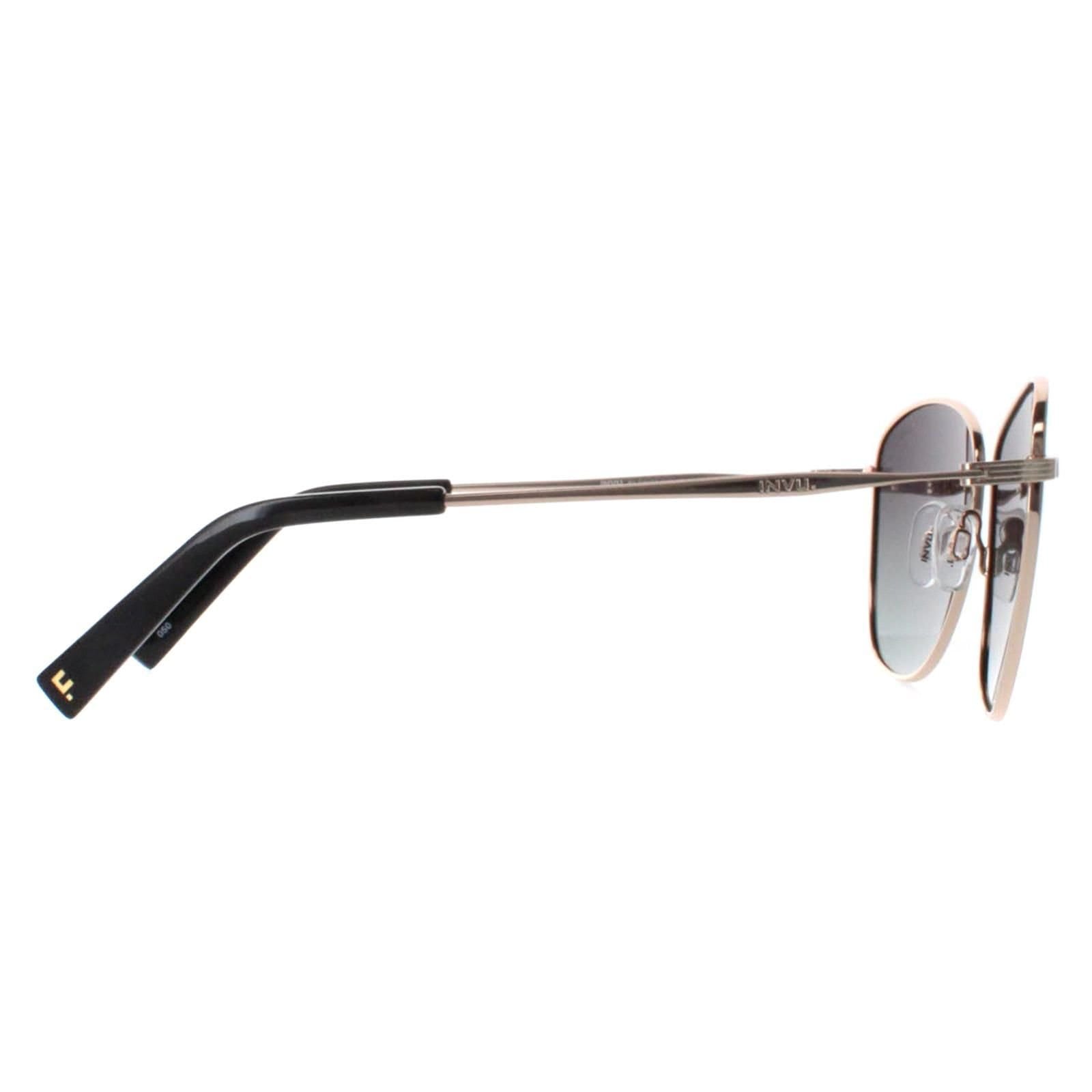 INVU INVU Women's Butterfly Gold Grey Polarized B1119 - 4