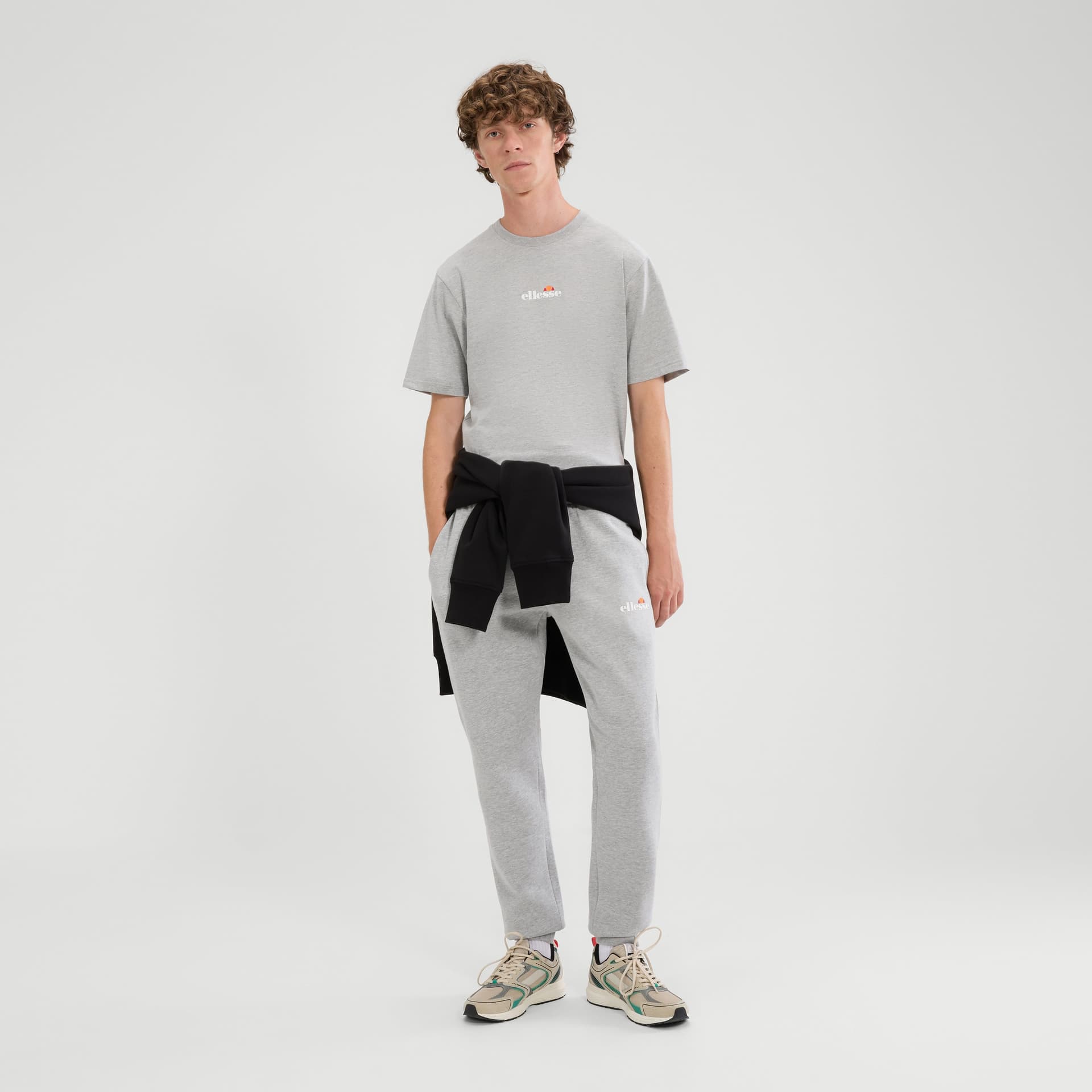 Ellesse Ellesse Men's Ollio 2 Tee in Light Grey