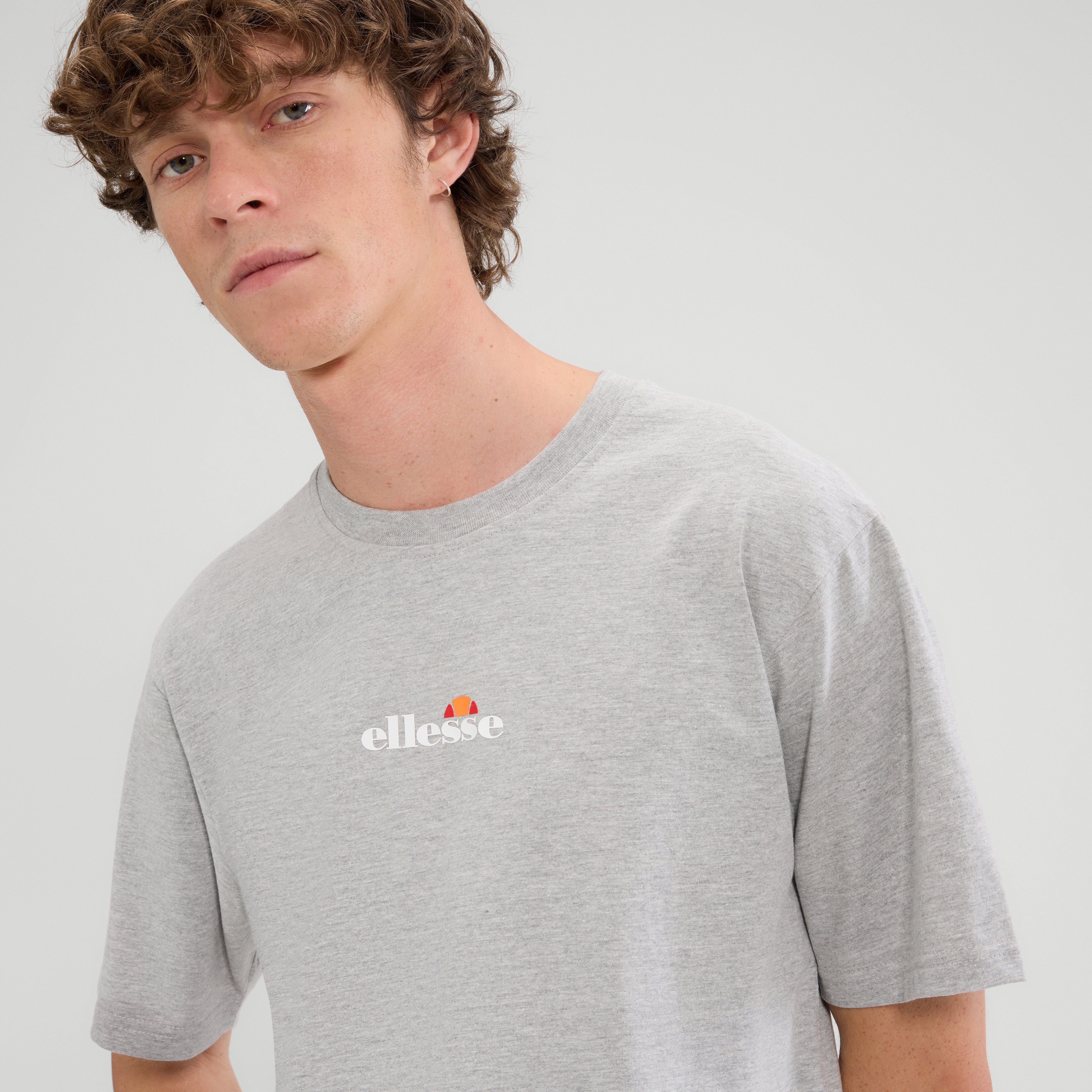 Ellesse Ellesse Men's Ollio 2 Tee in Light Grey - 4