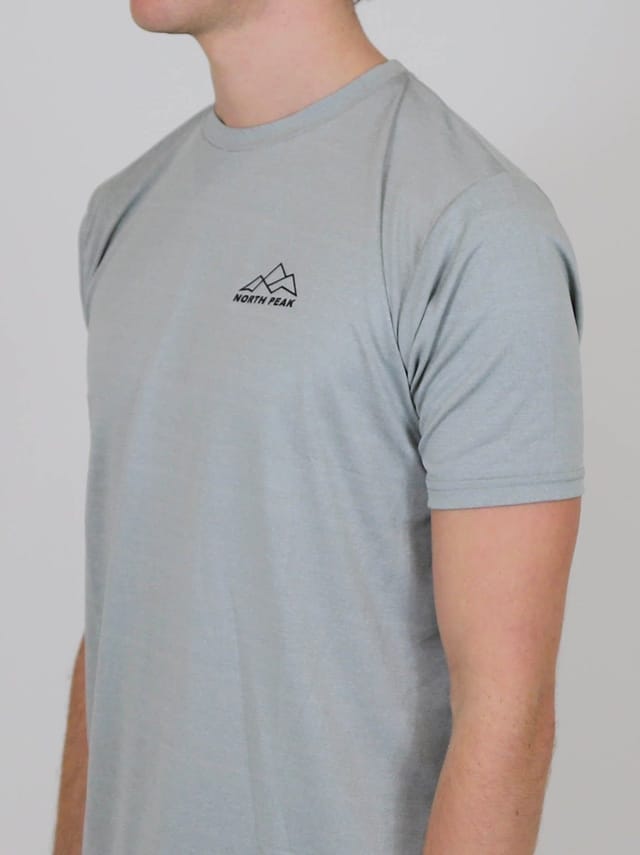 North Peak North Peak Men's Cornice T-Shirt Charcoal in Grey - 2