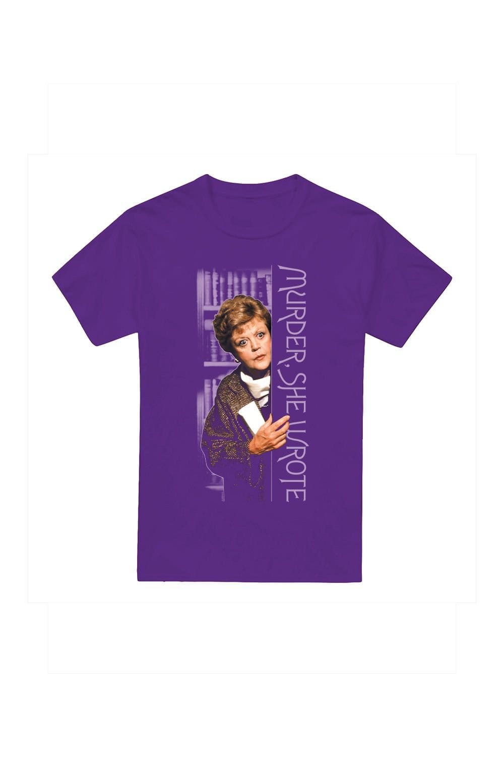 NBCU NBCU Men's Murder She Wrote Surprise T-Shirt, Purple - 4