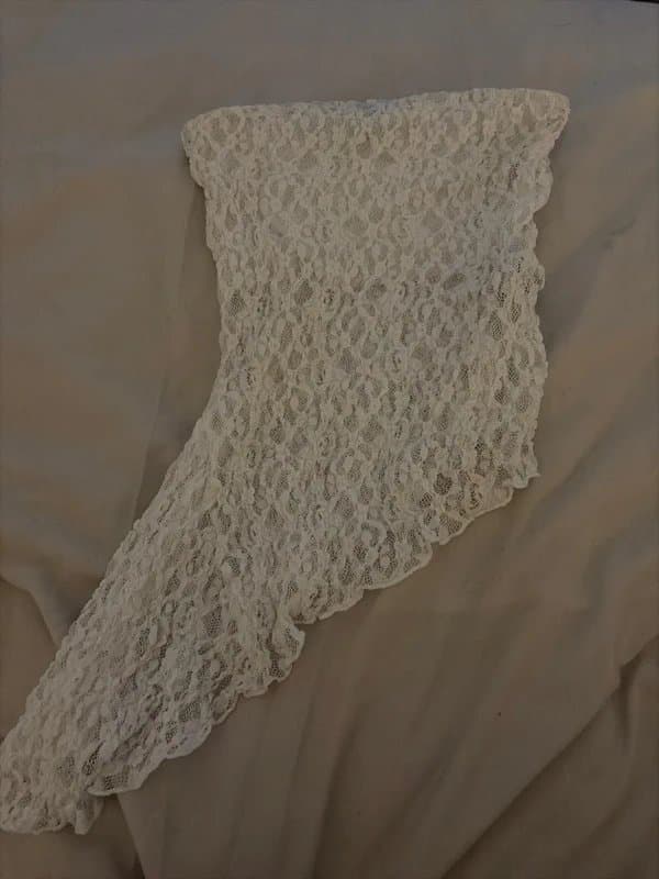 Bershka bershka lace tube top