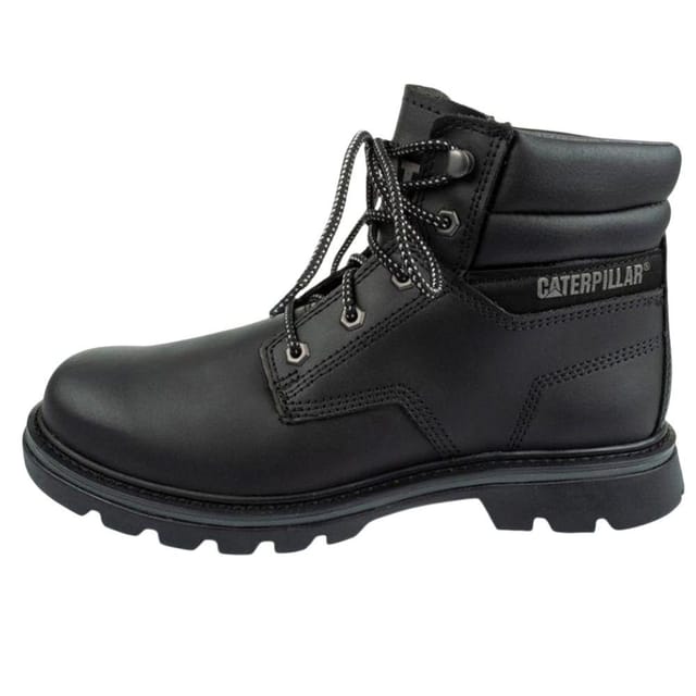 Caterpillar Caterpillar Men's Quadrate Leather Winter Ankle Boots in Black - 3