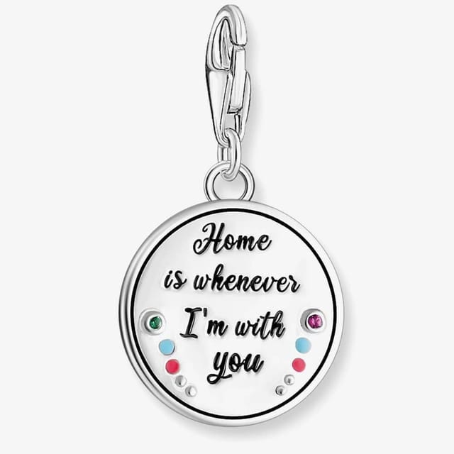 Thomas Sabo THOMAS SABO Women's Silver Igloo Dangle Charm 2060-473-7 - 2