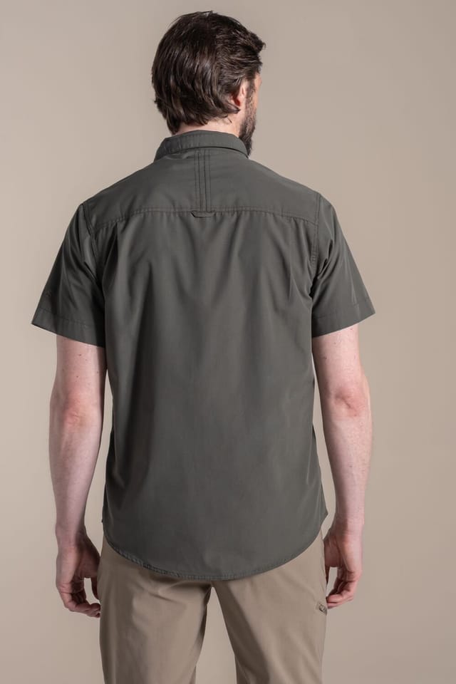 Craghoppers Craghoppers Men's Kiwi II Short Sleeved Anti-Insect Shirt in Khaki - 2