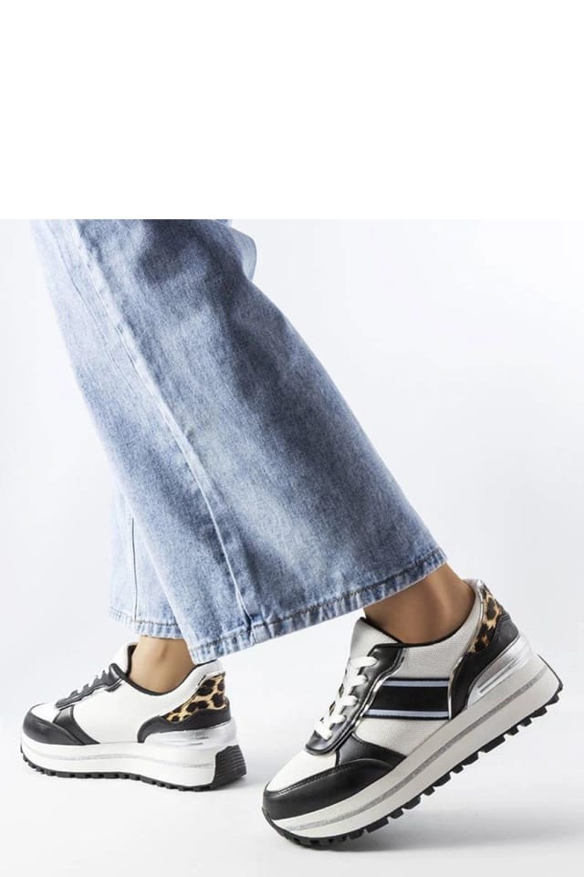 Love Lace Love Lace Women's Sport Sneakers with Brocade Inserts for Summer Daily Wear in Black - 2