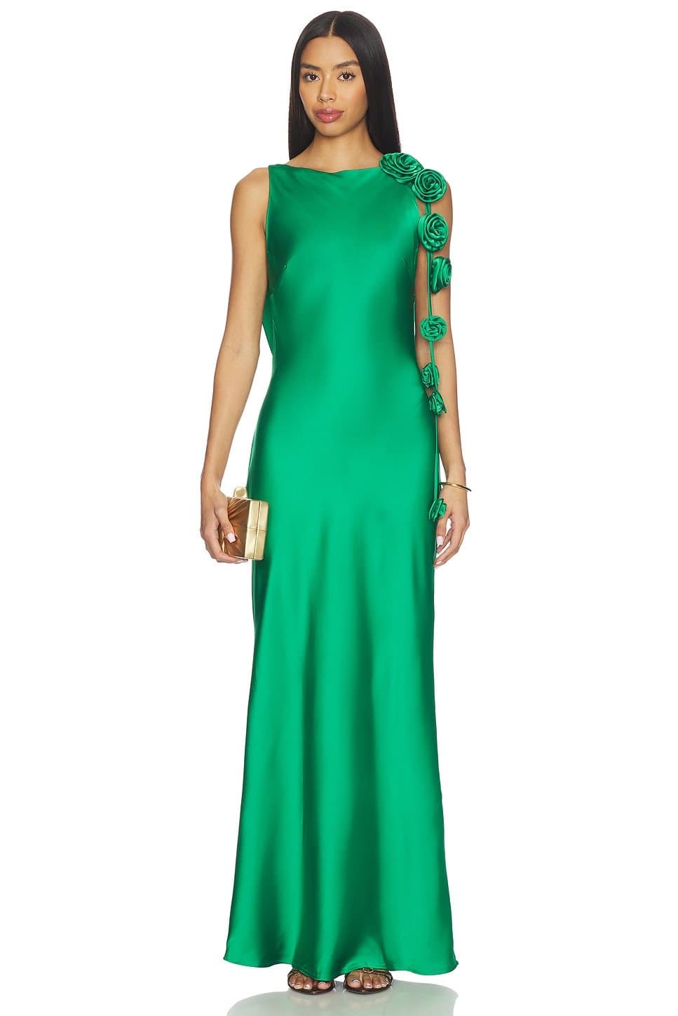 revolve Zurina Low Back Maxi Dress