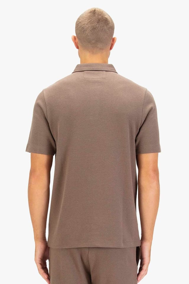 Luke 1977 Luke 1977 Men's Fuego Button Down Polo in Brown - 2