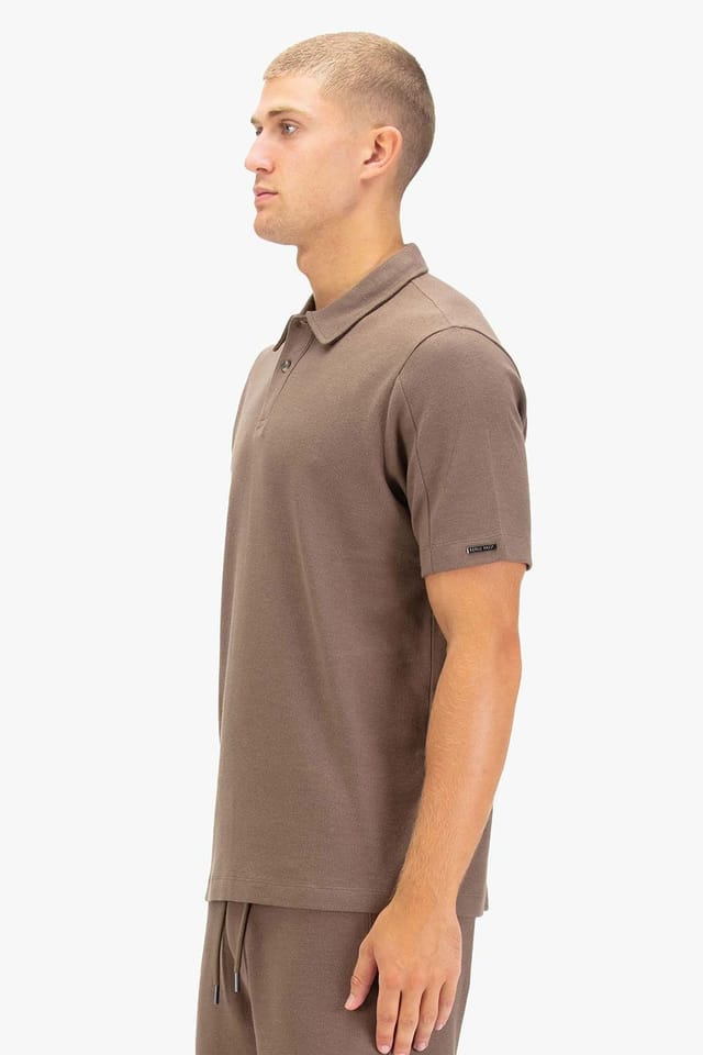 Luke 1977 Luke 1977 Men's Fuego Button Down Polo in Brown - 3