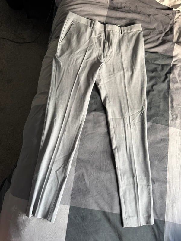 ASOS Design Grey Suit Trousers