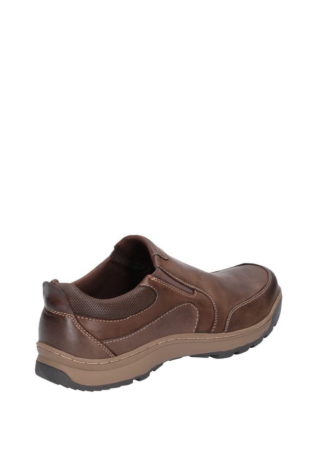 Hush Puppies Hush Puppies Men's 'Jasper' Leather Slip On Shoes in Brown - 2