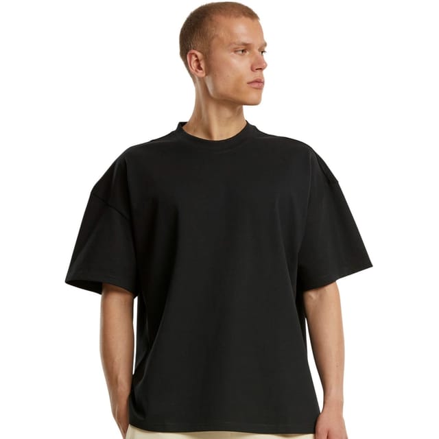 New Morning Studios New Morning Studios Men's Jersey Cotton Oversized T-Shirt in Black - 3