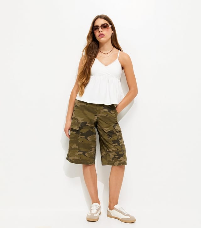 New Look Girls' White Triangle Cami Vest Top New Look - 3