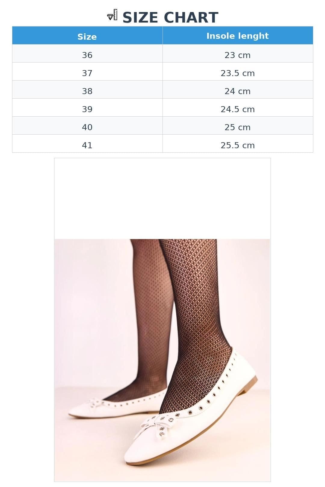 Love Lace Love Lace Women's Elegant Square Toe Ballet Flats with Bow & Eyelets Comfort in White - 4
