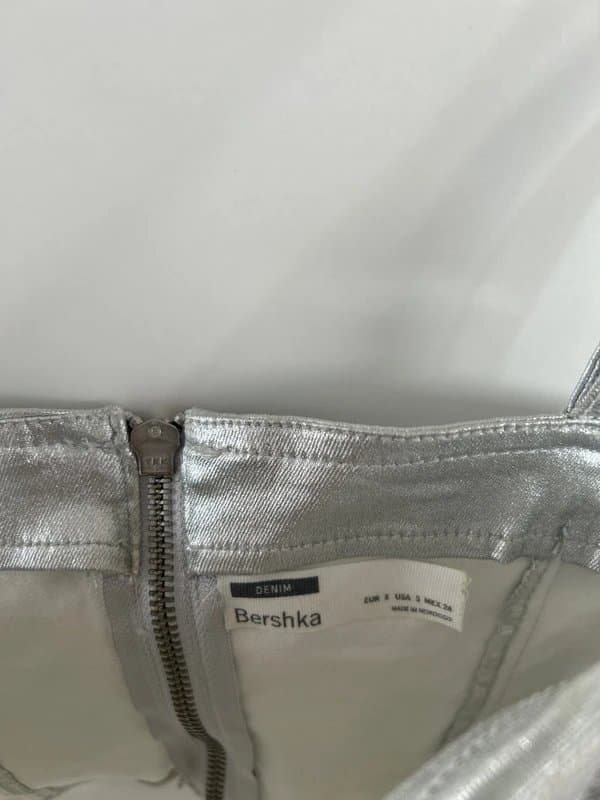Bershka Bershka silver corset