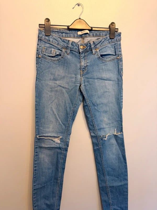 Esprit espirit ripped skinny jeans