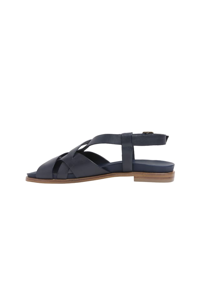 Celtic & Co Celtic & Co Women's Woven Detail Sandal in Mid Navy - 2