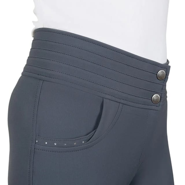 Coldstream Coldstream Women's Fenham Diamante Breeches in Dark Navy - 3