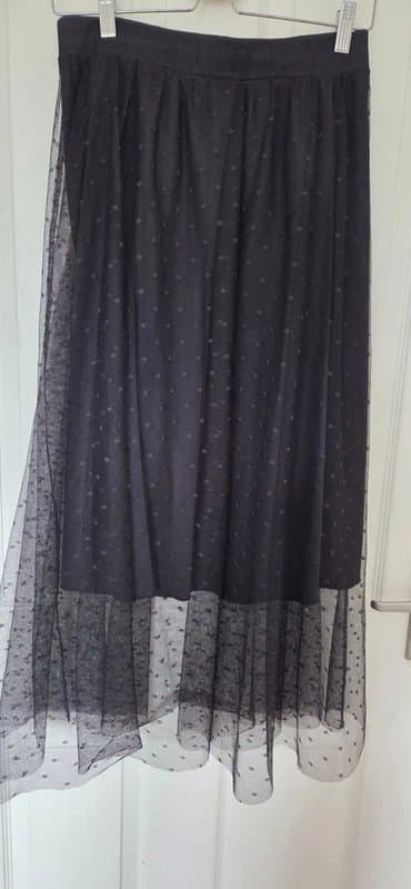 Bershka Bershka - Black tulle skirt