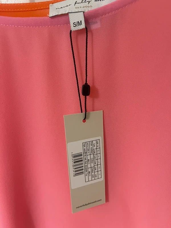 Never Fully Dressed Never fully dressed chiffon top/dress