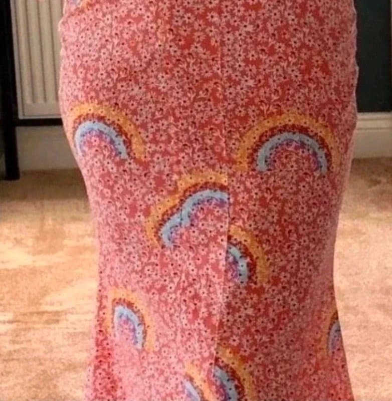 Never Fully Dressed Never Fully Dressed Rainbow Daisy Midi Dress 18 Rrp Bnwt £99 Wedding Guest